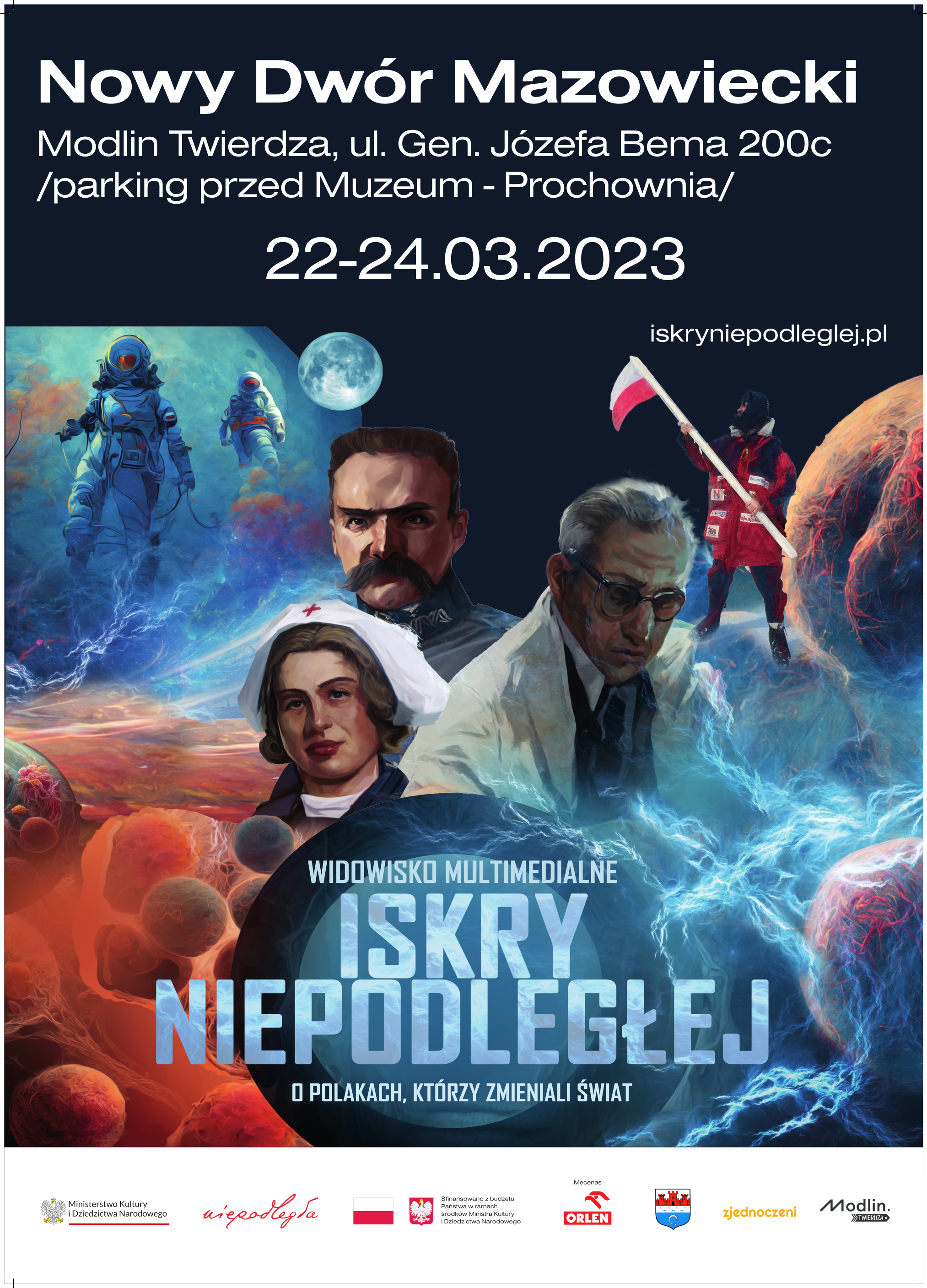 plakat Nowy Dwr Mazowiecki